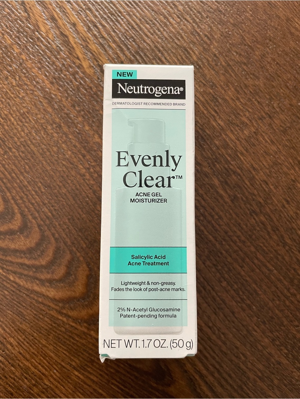 Neutrogena Evenly Clear Acne Gel Moisturizer - NEW